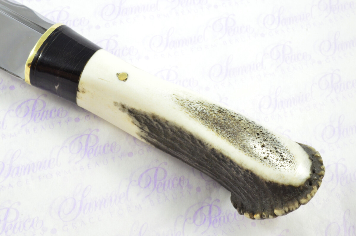 Genuine Authentic J Nowill & Sons Stag and Buffalo Scottish Dirk Sheffield England - Image 3