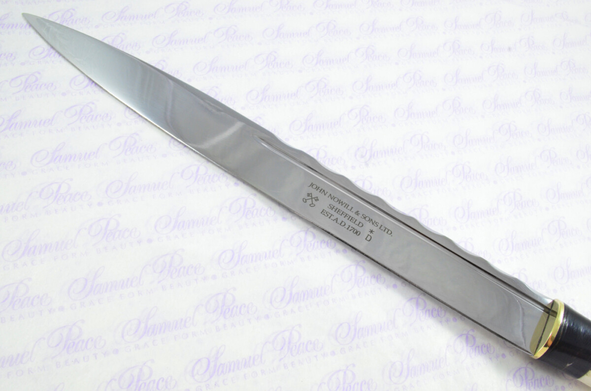 Genuine Authentic J Nowill & Sons Stag and Buffalo Scottish Dirk Sheffield England - Image 4