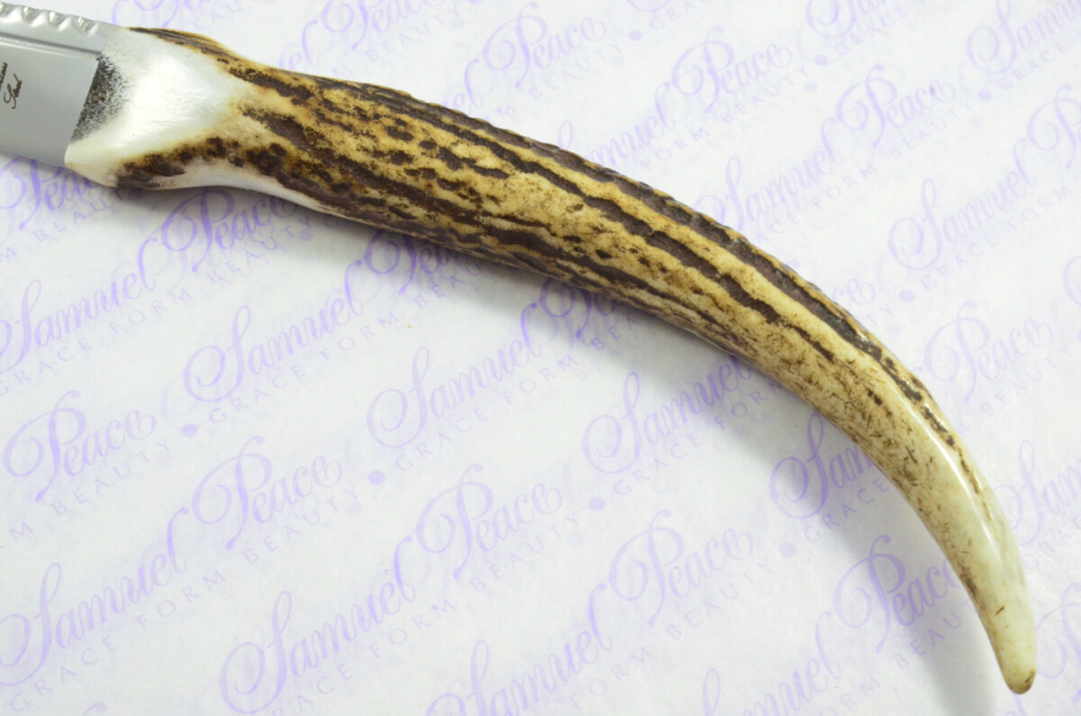 A Genuine Tyne Point Stainless Steel Stag Horn Antler Handle Sgian Dubh Sheffield England - Image 3