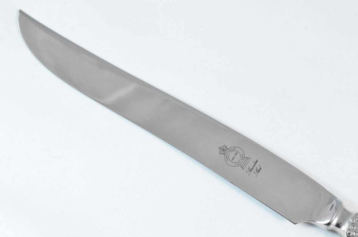 Empire Stainless Steel 2 Piece Carving Set Cased Made In Sheffield England - Image 6