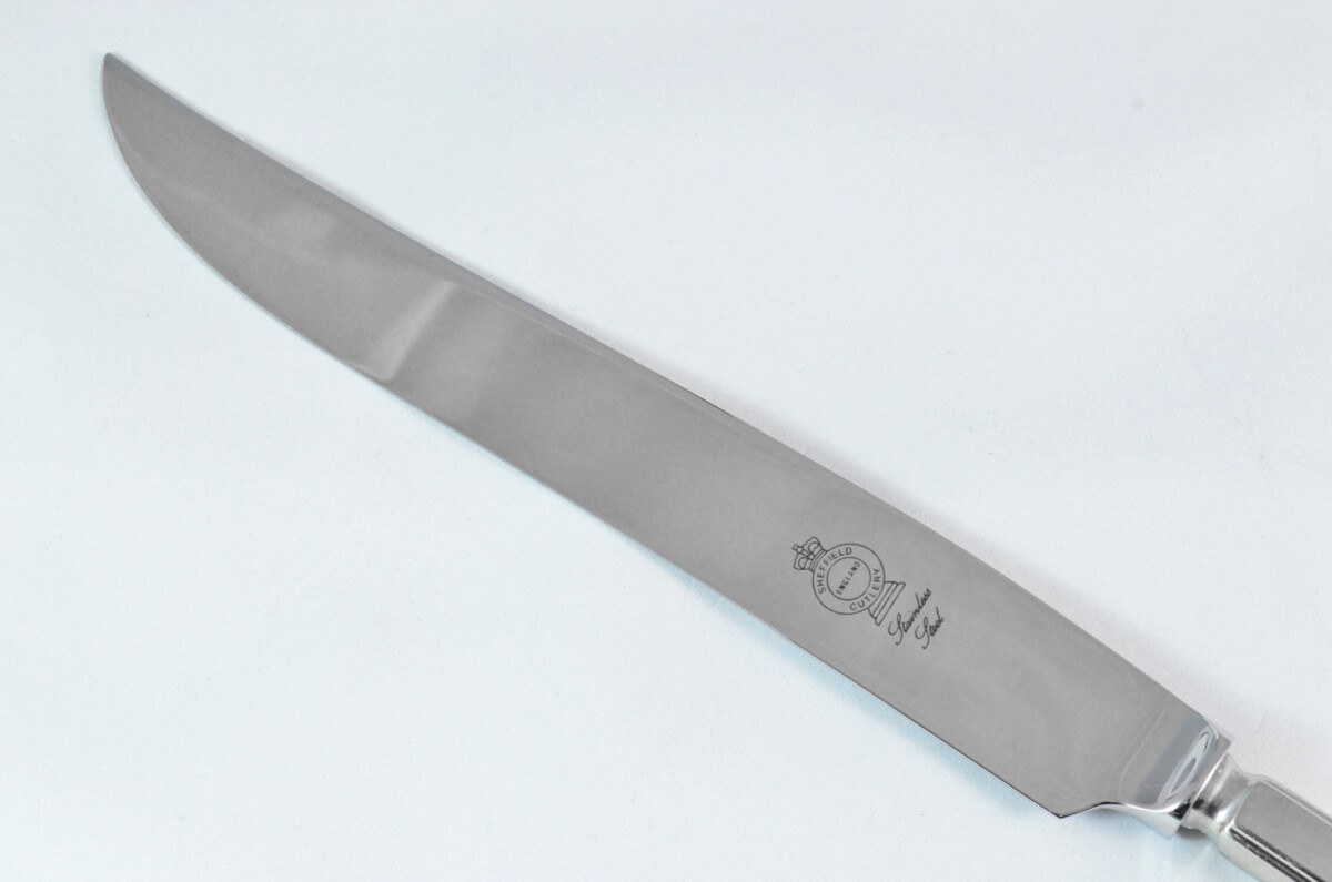 Harley Stainless Steel 2 Piece Carving Set Cased Made In Sheffield England - Image 5