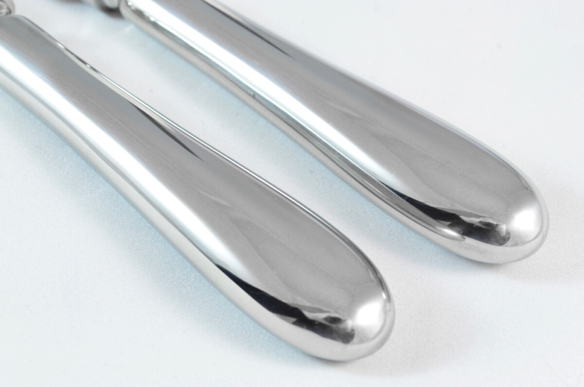 Old English Stainless Steel 2 Piece Carving Set Cased Made In Sheffield England - Image 8