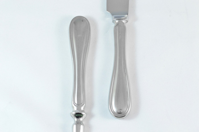 Old English Thread Stainless Steel 2 Piece Carving Set Cased Made In Sheffield England - Image 4