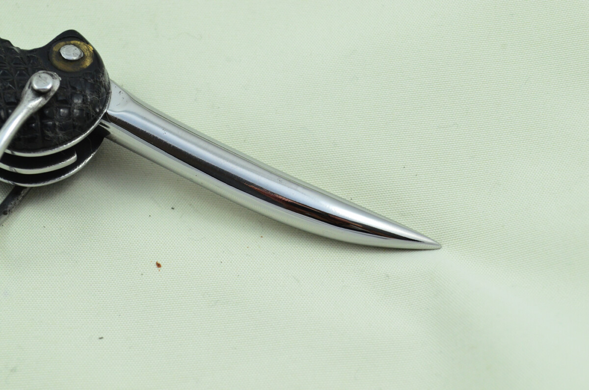 Antique British WWII Army Issue Jack Knife Maker ABL Made in Sheffield England 1951 - Image 3