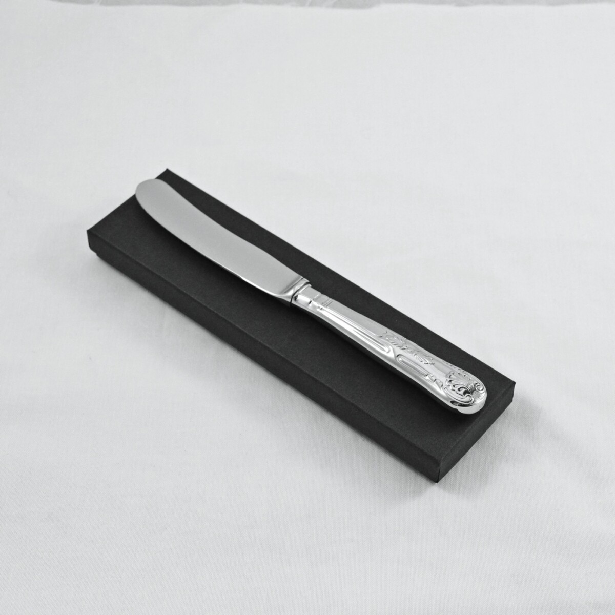 A Kings Pattern Stainless Steel Butter Knife Gift Boxed