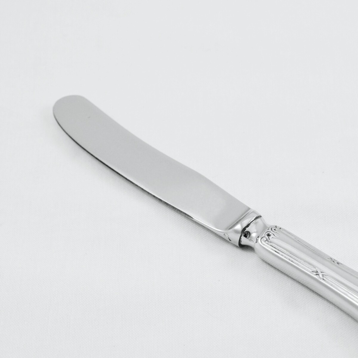 An Empire Pattern Stainless Steel Butter Knife Gift Boxed And Engraved 'Sheffield, England' - Image 4
