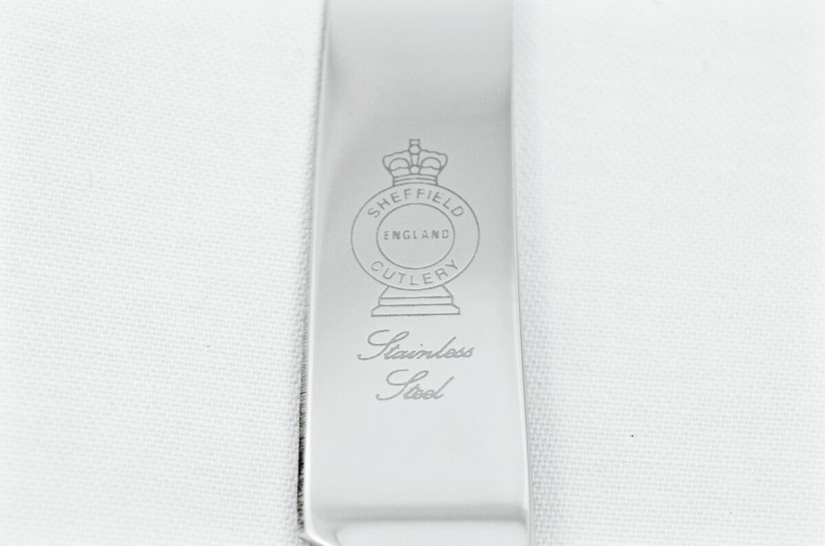 Sheffield Made Stainless Steel Butter Knife Blade - Image 3