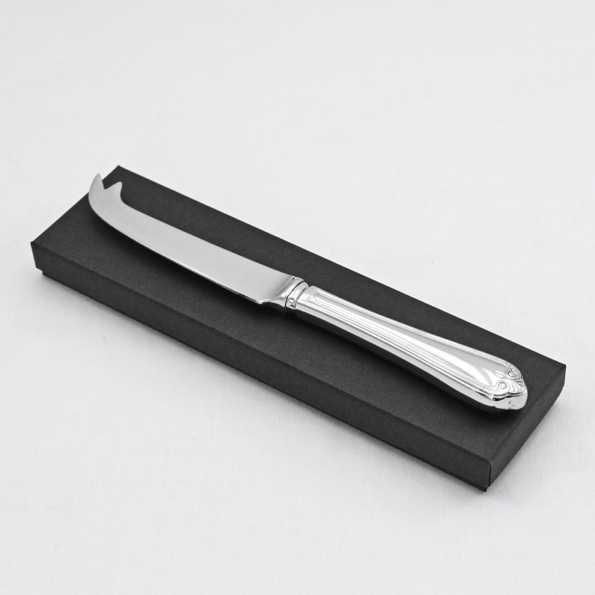 A Jesmond Pattern Stainless Steel Cheese Knife Gift Boxed