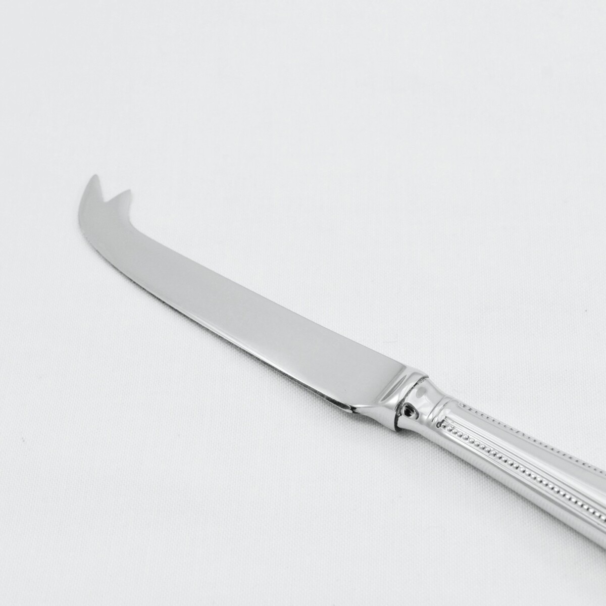 A Bead Pattern Stainless Steel Cheese Knife Gift Boxed And Engraved 'Sheffield, England' - Image 3
