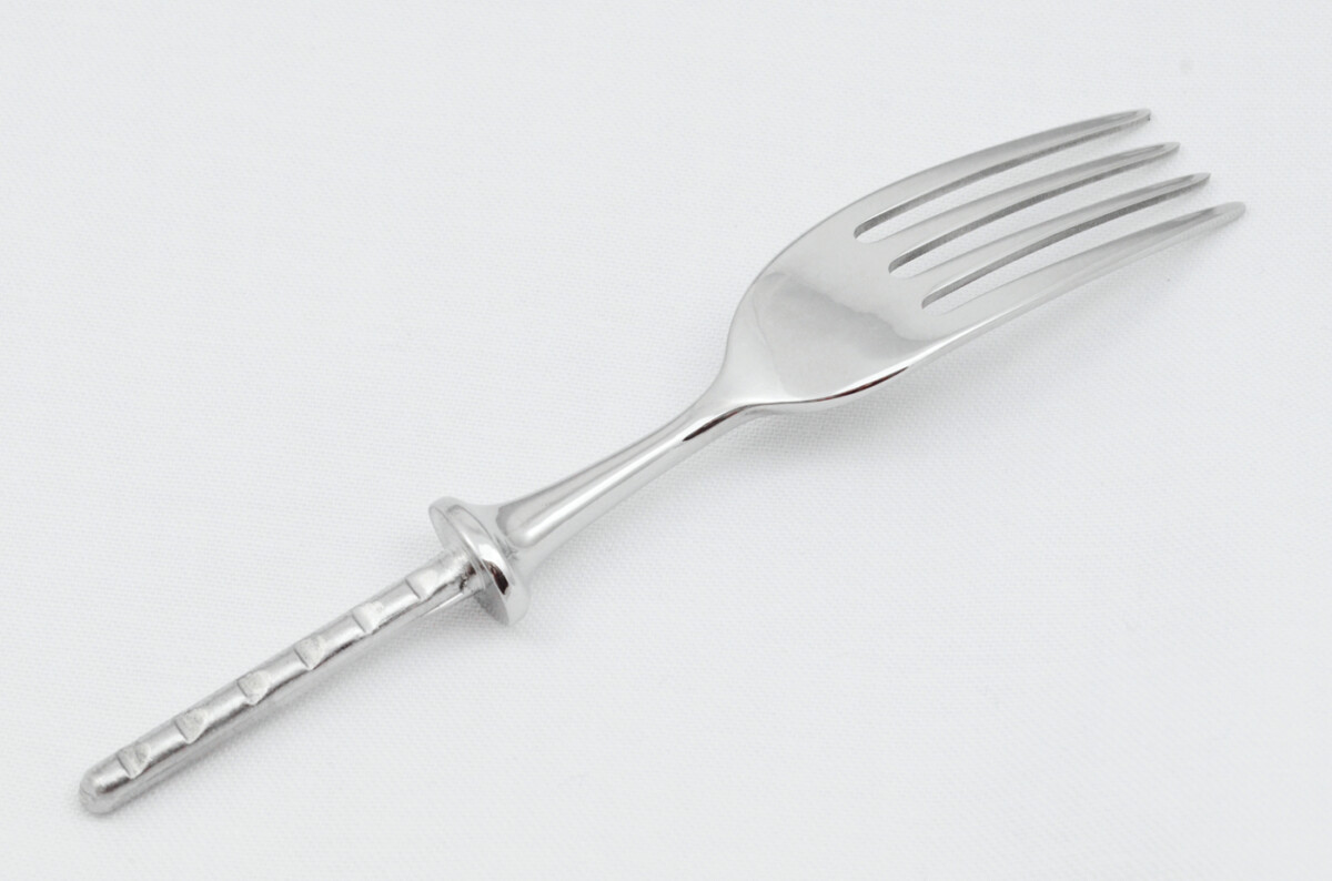 Sheffield Made Stainless Steel Dessert/Steak Fork - Image 3
