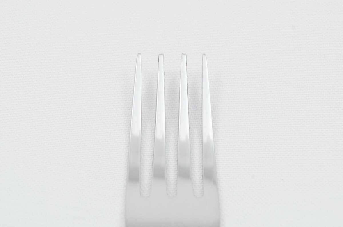 Sheffield Made Stainless Steel Salad Fork - Image 2