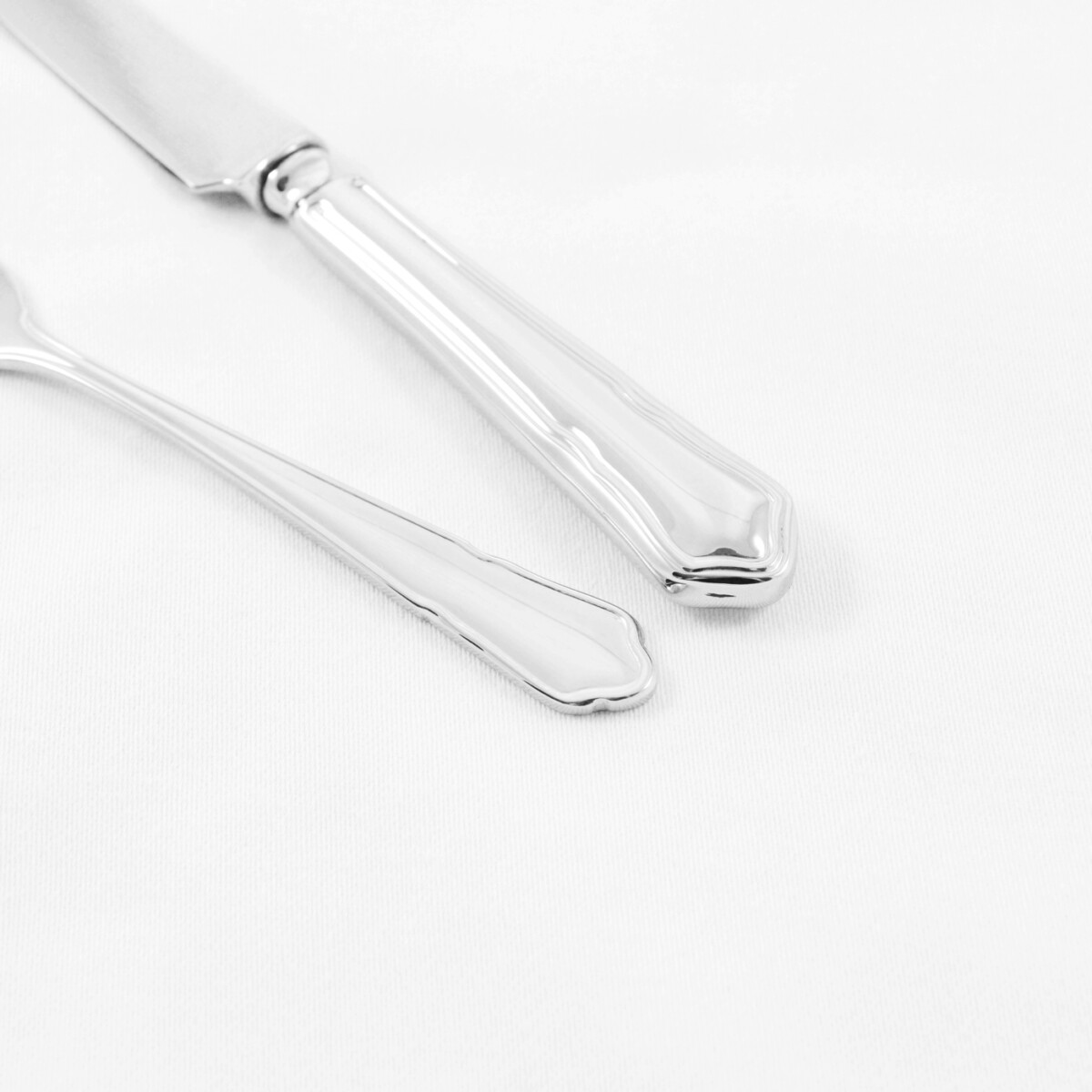 A Dubarry Pattern Stainless Steel Three Piece Child Set Made In Sheffield - Free Engraving - Image 3