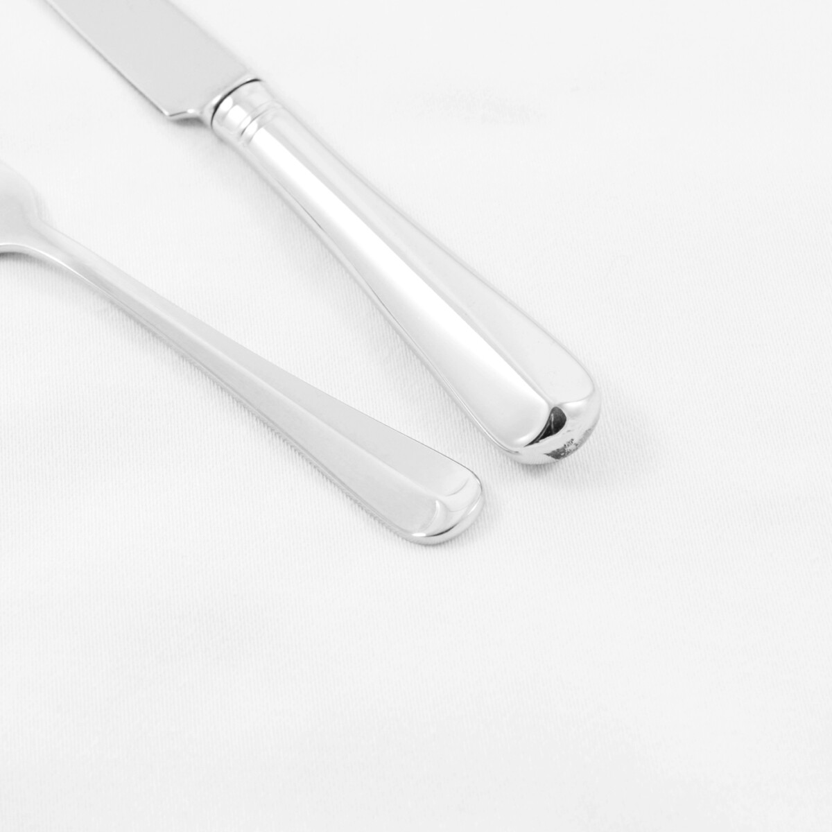 A Rattail Pattern Stainless Steel Three Piece Child Set Made In Sheffield - Free Engraving - Image 3