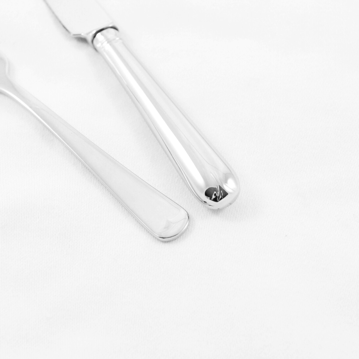 An Old English Pip Pattern Stainless Steel Three Piece Child Set Made In Sheffield - Free Engraving - Image 3