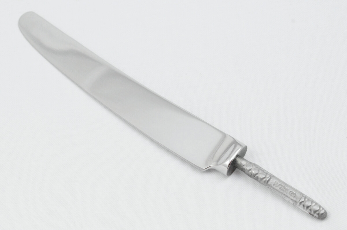 Sheffield Made Stainless Steel Table Knife Blade - Slipper Design