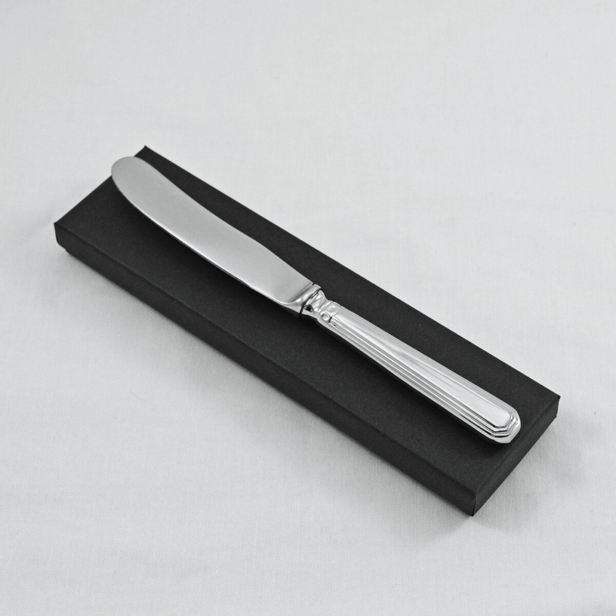 An Athenian Pattern Stainless Steel Butter Knife Gift Boxed