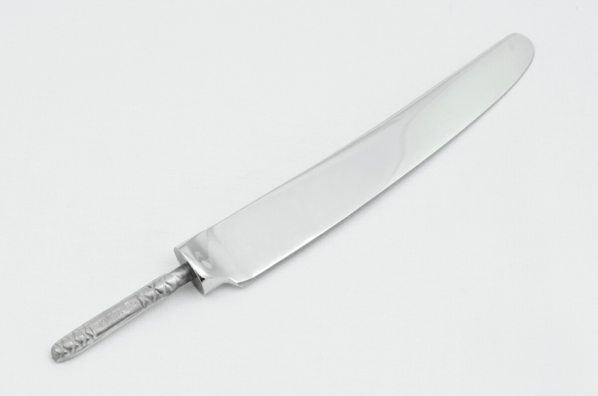 Sheffield Made Stainless Steel Table Knife Blade - Slipper Design - Image 2