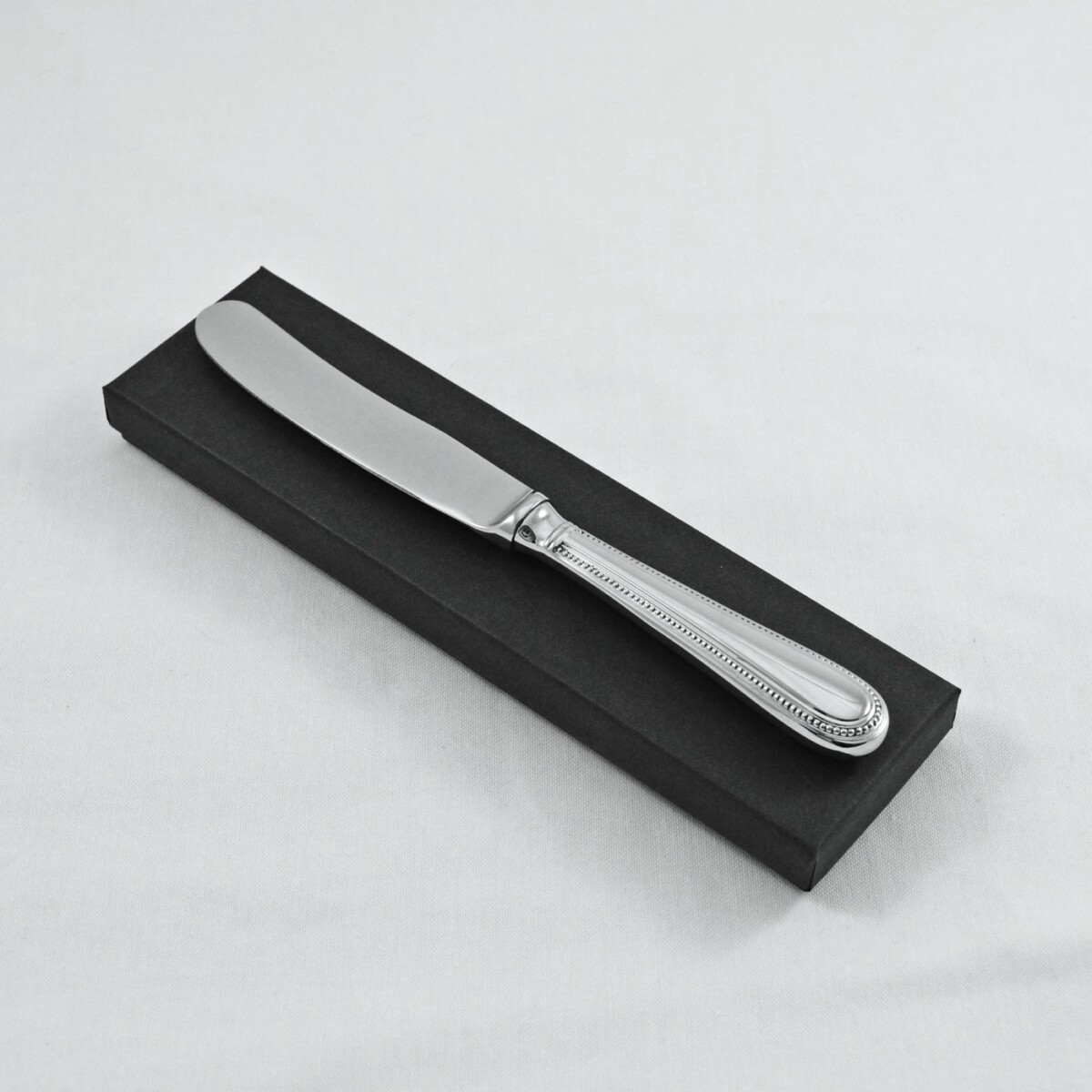 A Bead Pattern Stainless Steel Butter Knife Gift Boxed