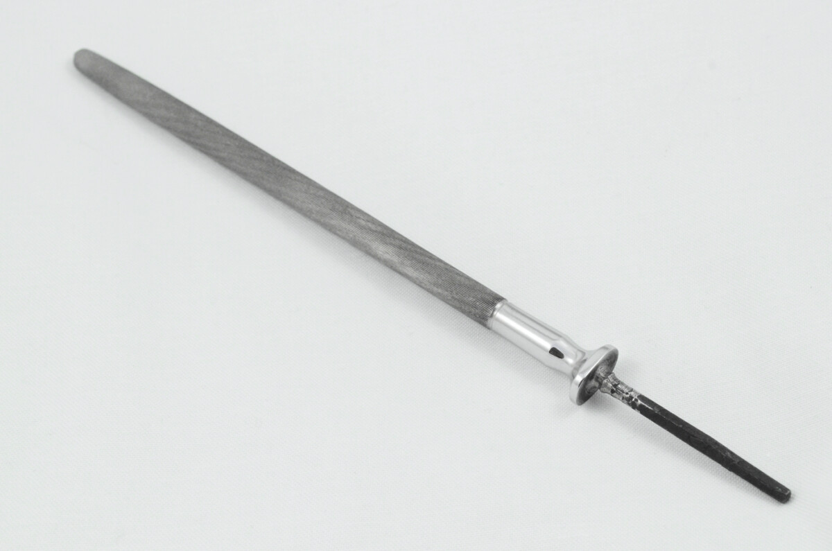 Sheffield Made Stainless Steel Carving Steel - Oval Bolster