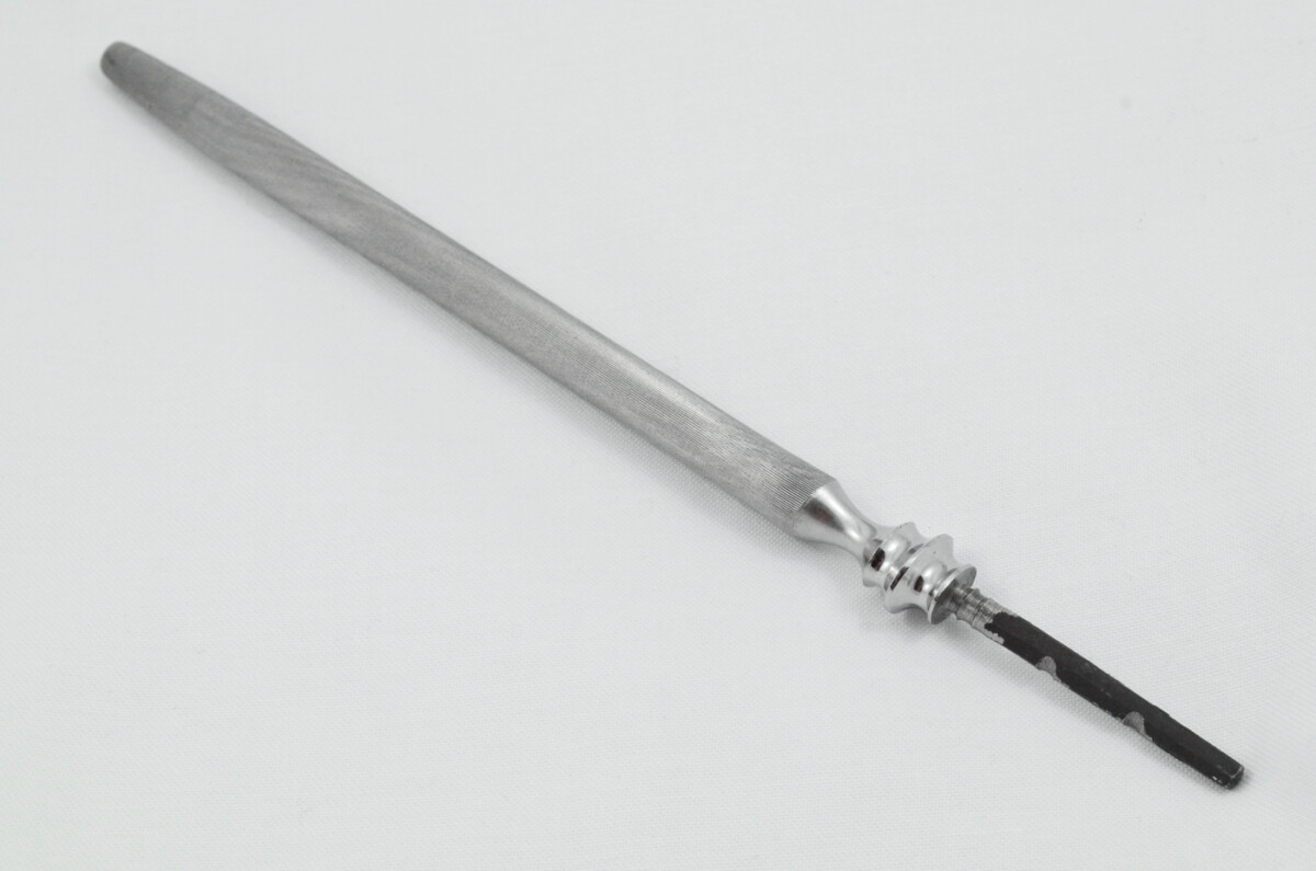 Sheffield Made Stainless Steel Carving Steel - Egg Waterloo Bolster