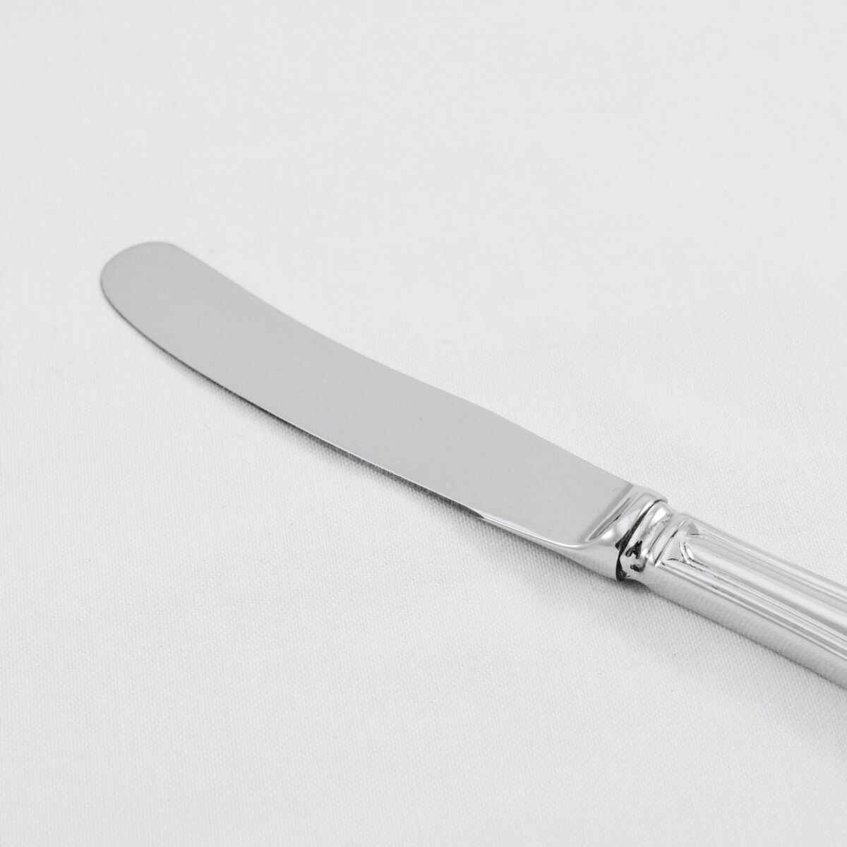 A Jesmond Pattern Stainless Steel Butter Knife Gift Boxed And Engraved 'Sheffield, England' - Image 4