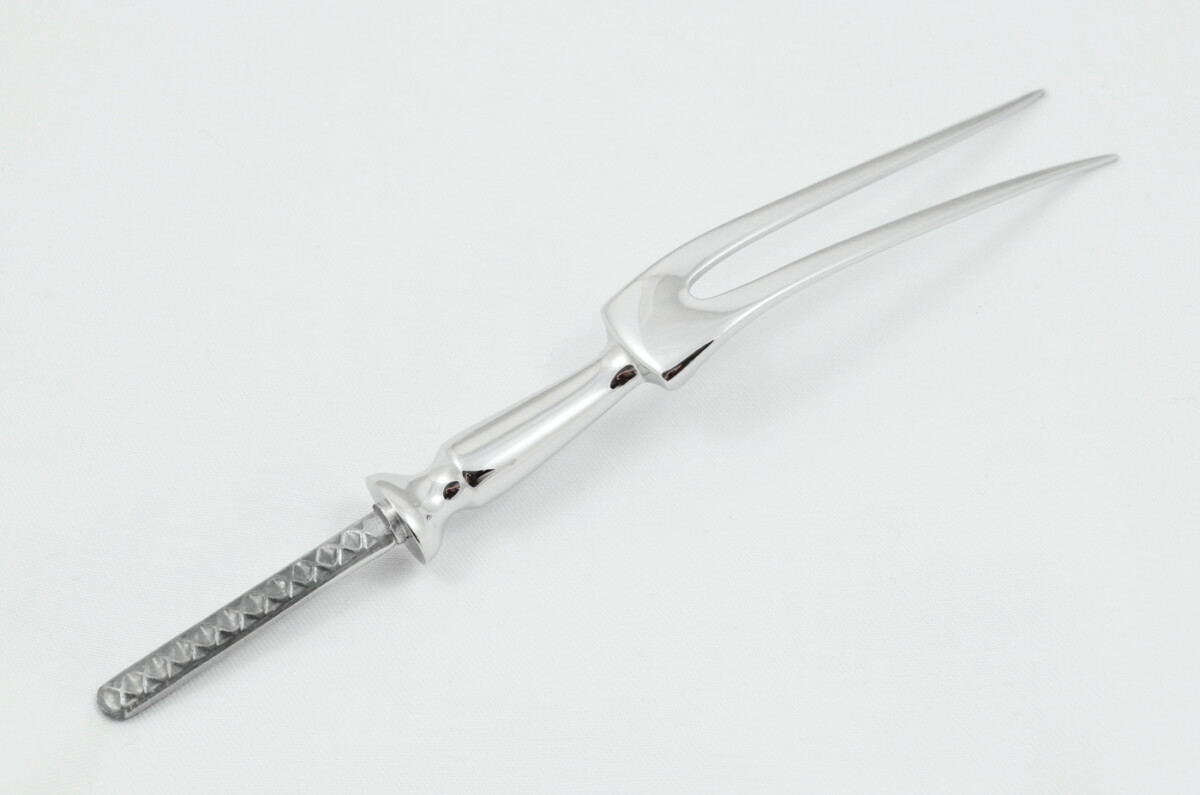 Sheffield Made Stainless Steel Carving Fork - Image 3