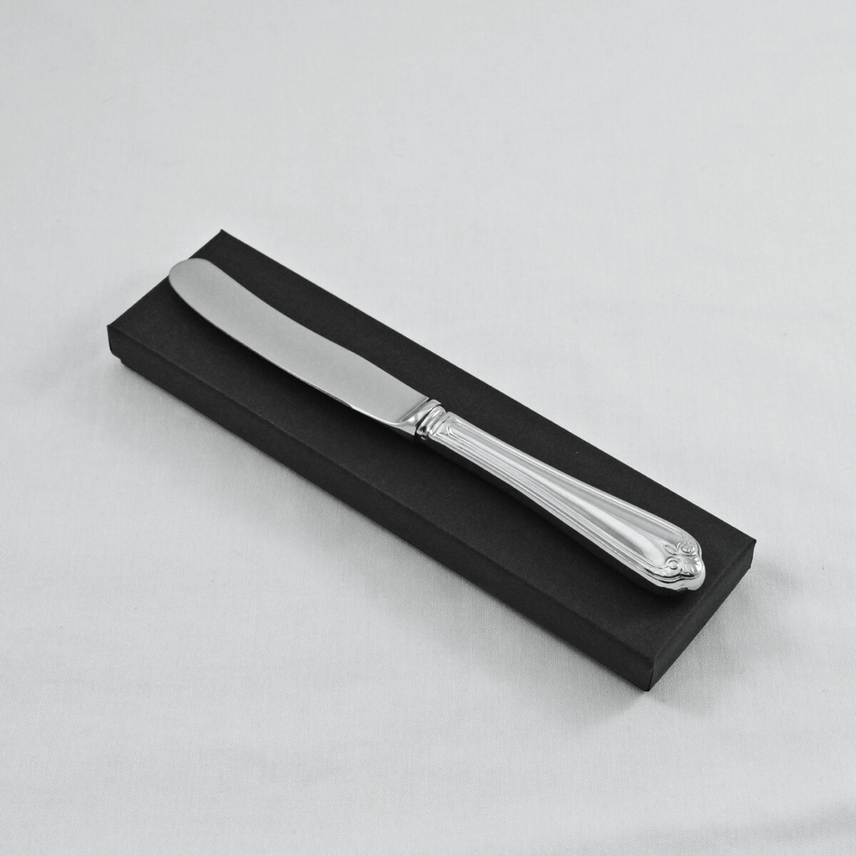 A Jesmond Pattern Stainless Steel Butter Knife Gift Boxed