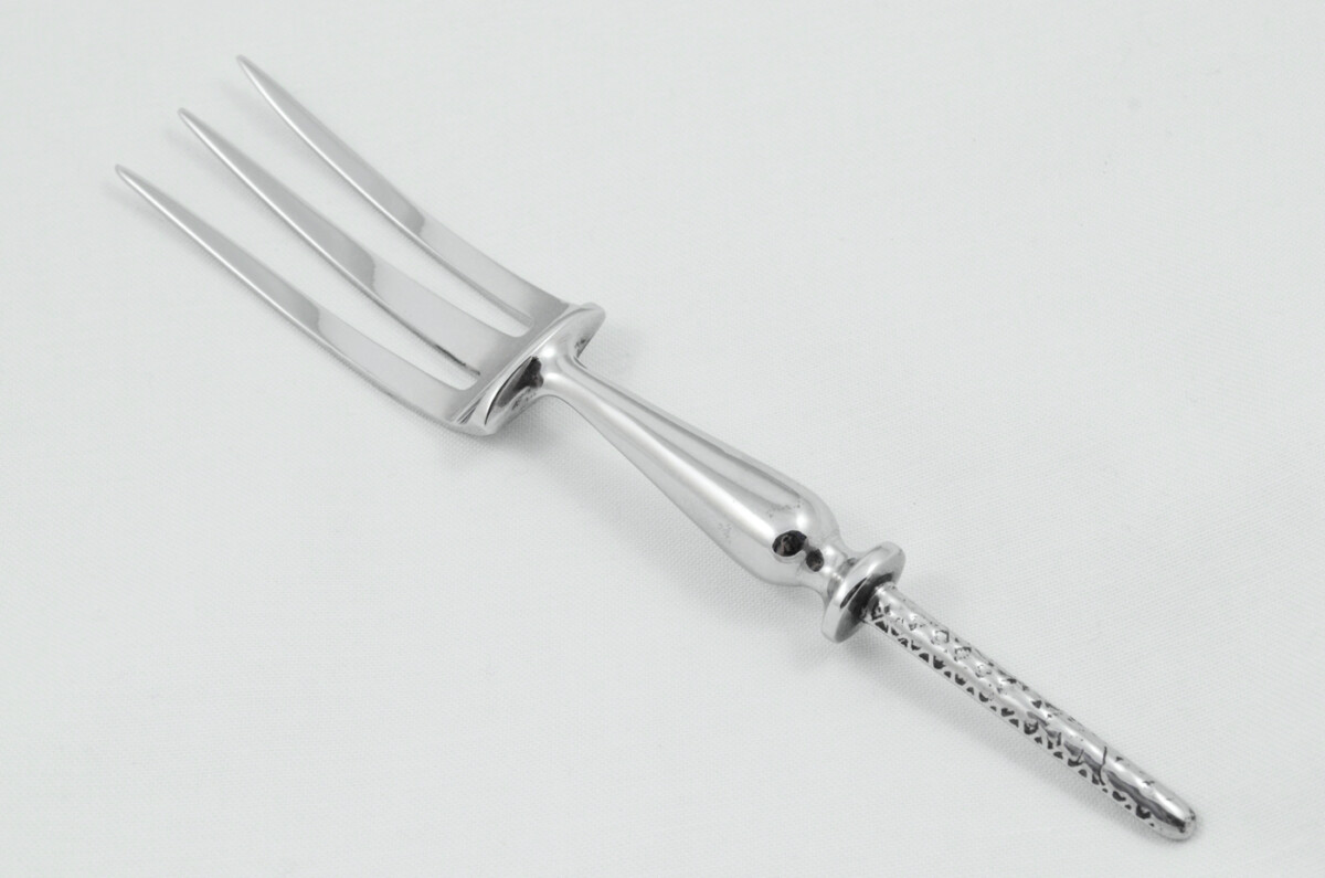 Sheffield Made Stainless Steel French 3 Prong Carving Fork