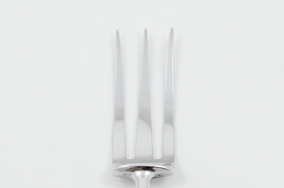 Sheffield Made Stainless Steel French 3 Prong Carving Fork - Image 2