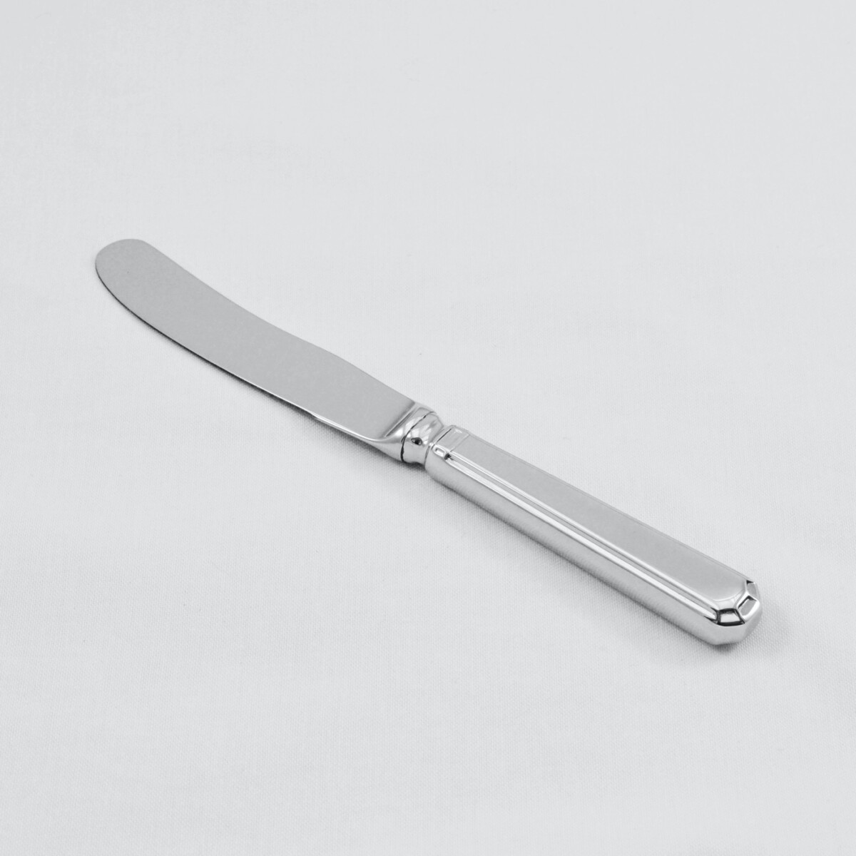 A Grecian Pattern Stainless Steel Butter Knife Gift Boxed - Image 2