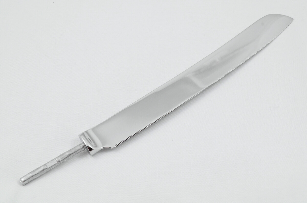 Sheffield Made Stainless Steel Bread Knife Blade - Fine Serrate - Image 3