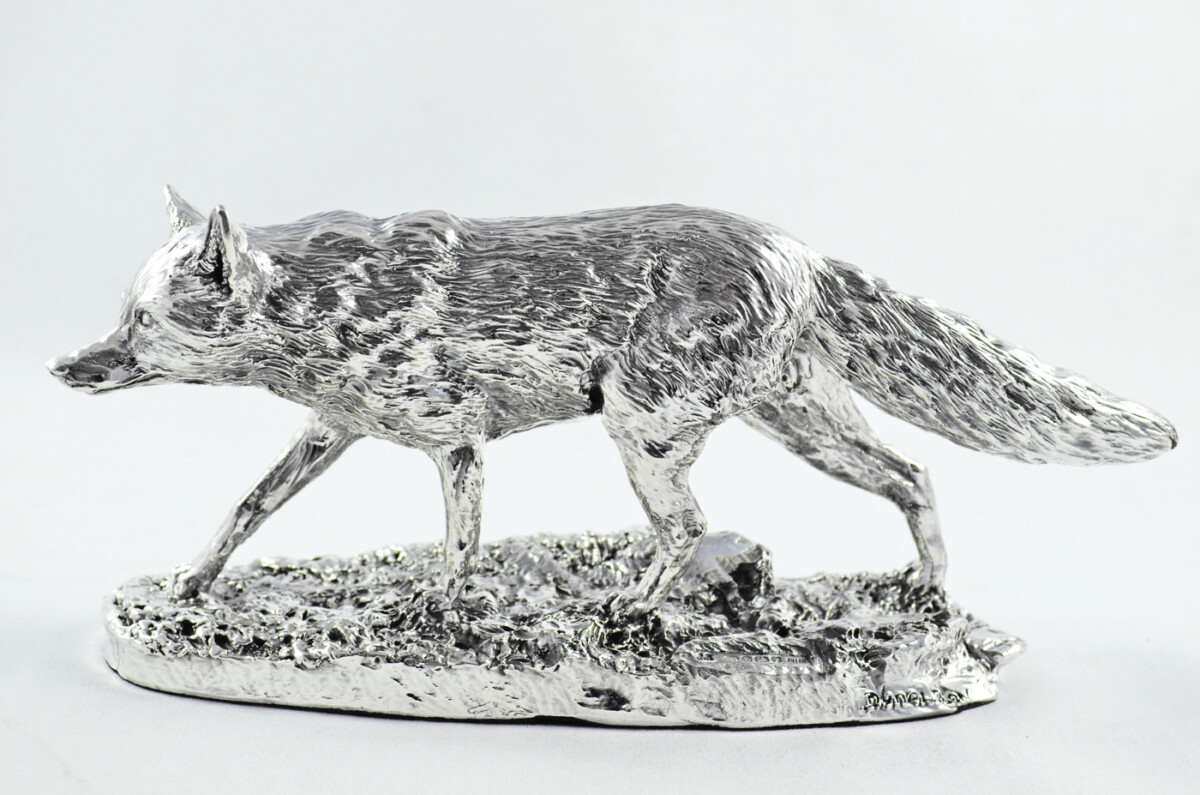 Fantastic Sterling Silver Electroformed  Fox Hallmarked 2024 Made In Sheffield England - Image 4