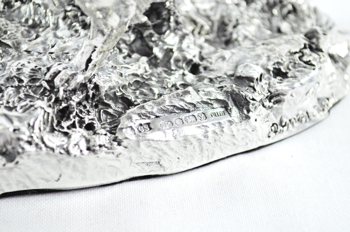 Fantastic Sterling Silver Electroformed  Fox Hallmarked 2024 Made In Sheffield England - Image 5