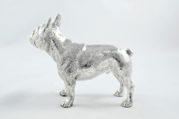 Fantastic Sterling Silver Electroformed French Bulldog Hallmarked 2024 Made In Sheffield England - Image 6