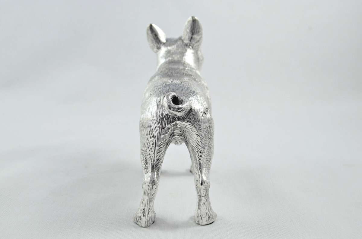 Fantastic Sterling Silver Electroformed French Bulldog Hallmarked 2024 Made In Sheffield England - Image 5