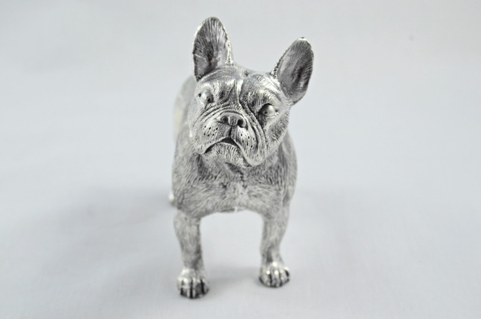 Fantastic Sterling Silver Electroformed French Bulldog Hallmarked 2024 Made In Sheffield England - Image 4