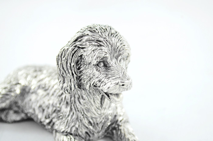 Fantastic Sterling Silver Electroformed Cockapoo Hallmarked 2024 Made In Sheffield England - Image 3