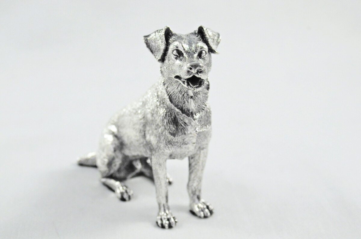 Fantastic Sterling Silver Electroformed Jack Russell Hallmarked 2024 Made In Sheffield England - Image 5