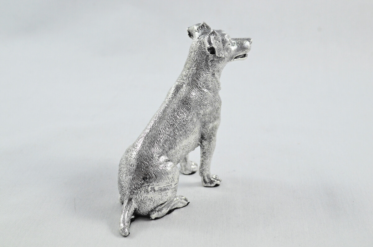 Fantastic Sterling Silver Electroformed Jack Russell Hallmarked 2024 Made In Sheffield England - Image 4