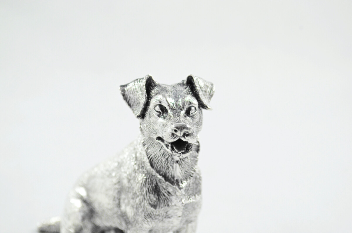 Fantastic Sterling Silver Electroformed Jack Russell Hallmarked 2024 Made In Sheffield England - Image 3