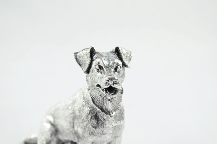 Fantastic Sterling Silver Electroformed Jack Russell Hallmarked 2024 Made In Sheffield England - Image 3