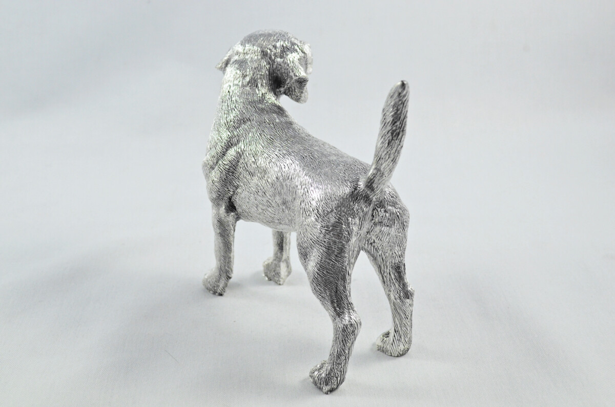 Fantastic Sterling Silver Electroformed Beagle Hallmarked 2024 Made In Sheffield England - Image 4