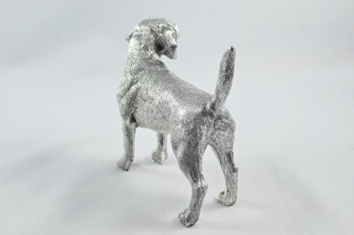 Fantastic Sterling Silver Electroformed Beagle Hallmarked 2024 Made In Sheffield England - Image 4