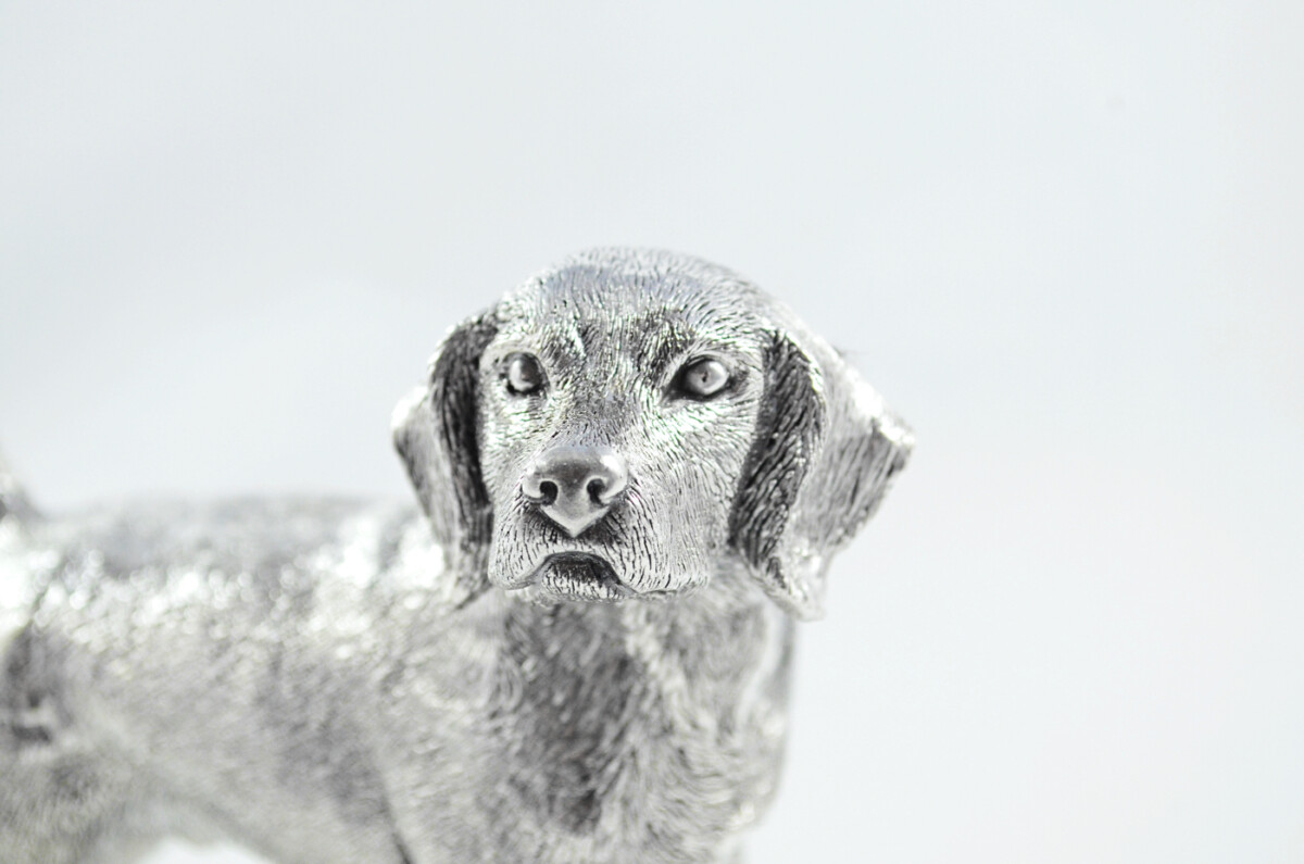 Fantastic Sterling Silver Electroformed Beagle Hallmarked 2024 Made In Sheffield England - Image 2