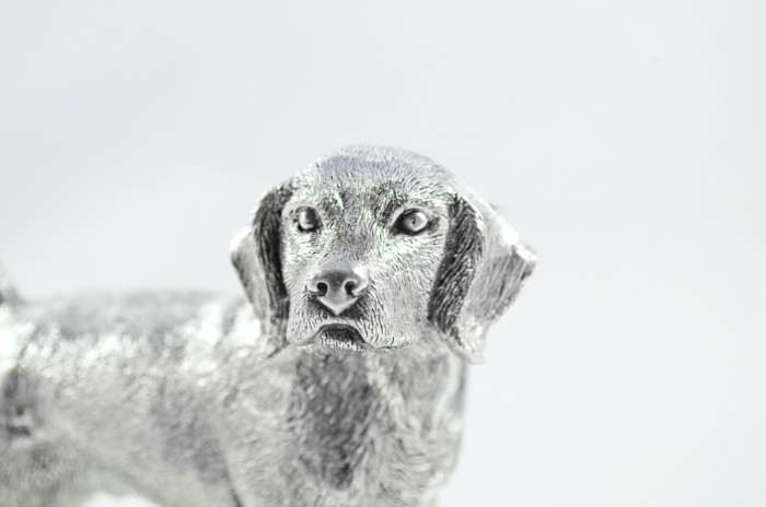Fantastic Sterling Silver Electroformed Beagle Hallmarked 2024 Made In Sheffield England - Image 2