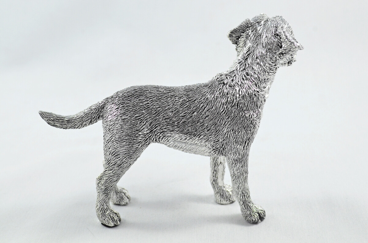 Fantastic Sterling Silver Electroformed Border Terrier Hallmarked 2024 Made In Sheffield England - Image 6