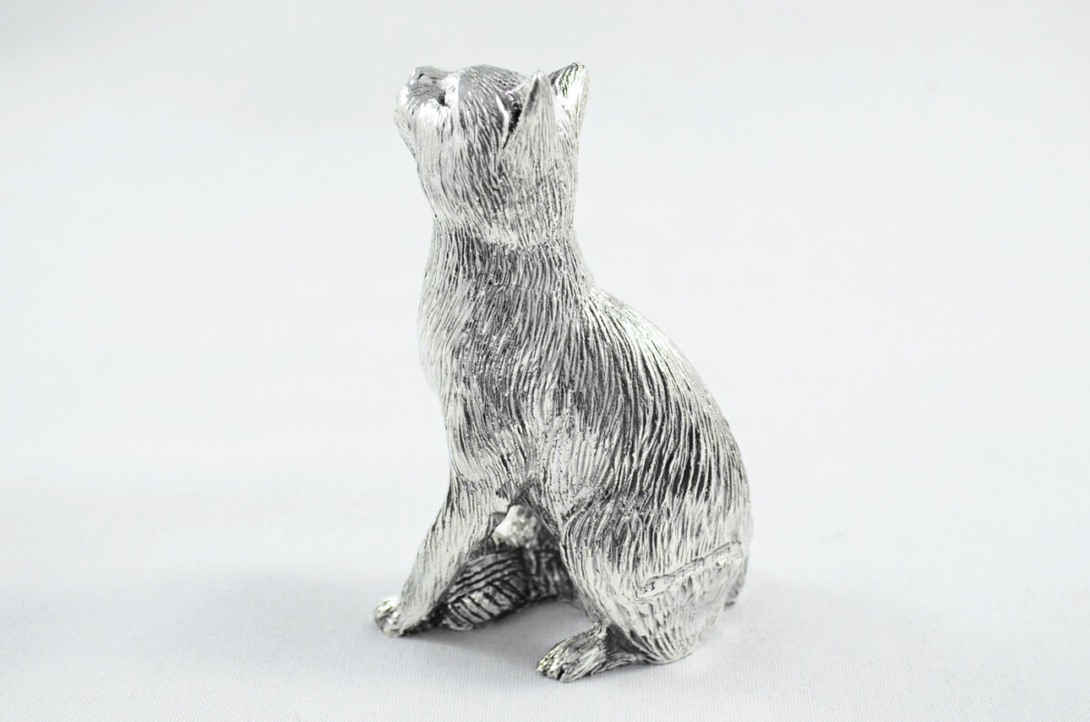 Fantastic Sterling Silver Electroformed Cat & Wool Hallmarked 2024 Made In Sheffield England - Image 6
