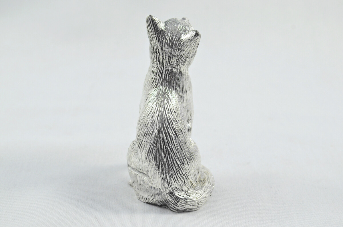 Fantastic Sterling Silver Electroformed Cat & Wool Hallmarked 2024 Made In Sheffield England - Image 4