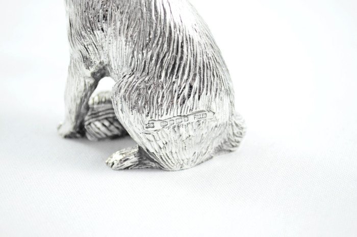 Fantastic Sterling Silver Electroformed Cat & Wool Hallmarked 2024 Made In Sheffield England - Image 3