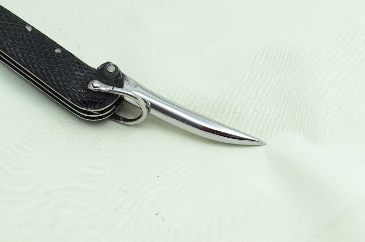 Antique British WWII Army Issue Jack Knife Anonymous Made in Sheffield England - Image 3